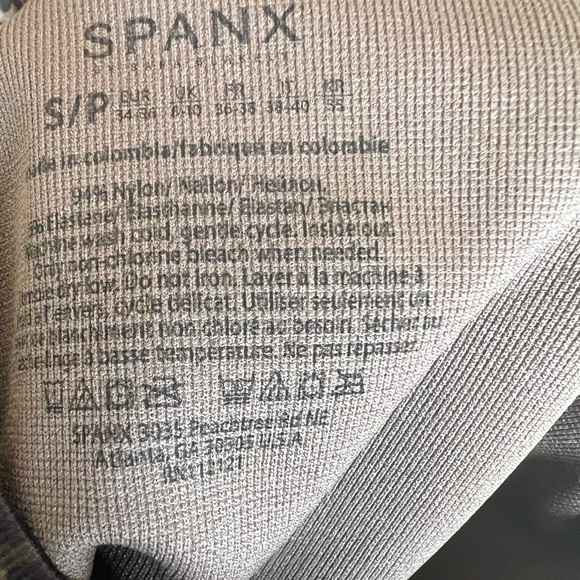 SPANX Look At Me Now Seamless Olive Leopard Leggings - Picture 14 of 14